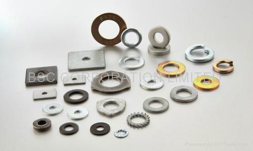 Carton steel washers