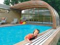 Retractable Side Wall Swimming Pool Enclosures