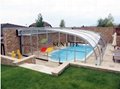 Retractable Side Wall Swimming Pool Enclosures