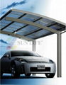 modern Single Aluminum carport 