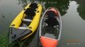 Durable seats glass bottom kayak see through kayak 5