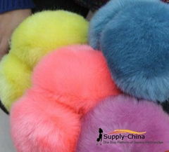 Imitation rabbit fur ear muffs