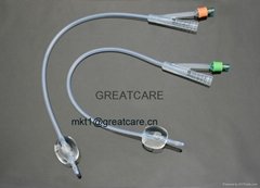 All Silicone Foley Catheter