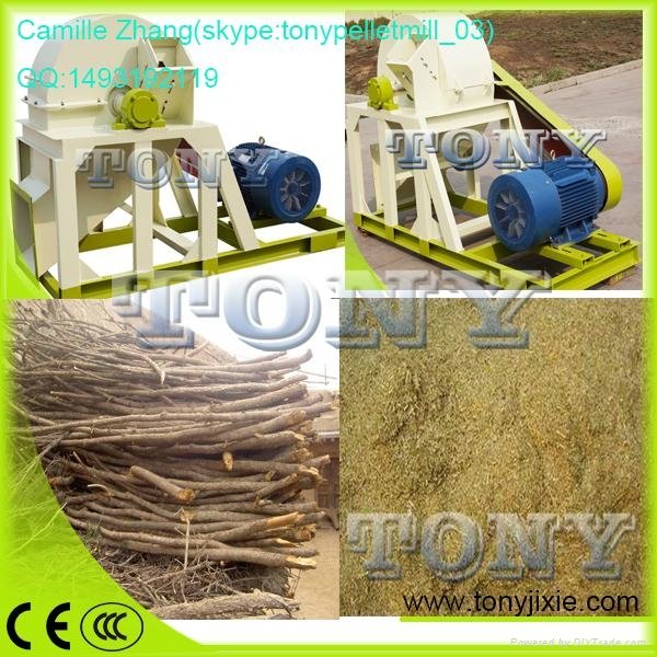 excellent quality wood crusher wood hammer mill TPF-600 for sale 3