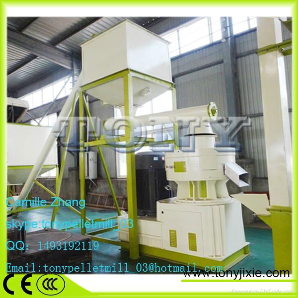 new designed ce approved wood pellet mill wood pellet making machine 4