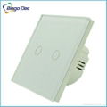 EU standard 2gang 1way touch light