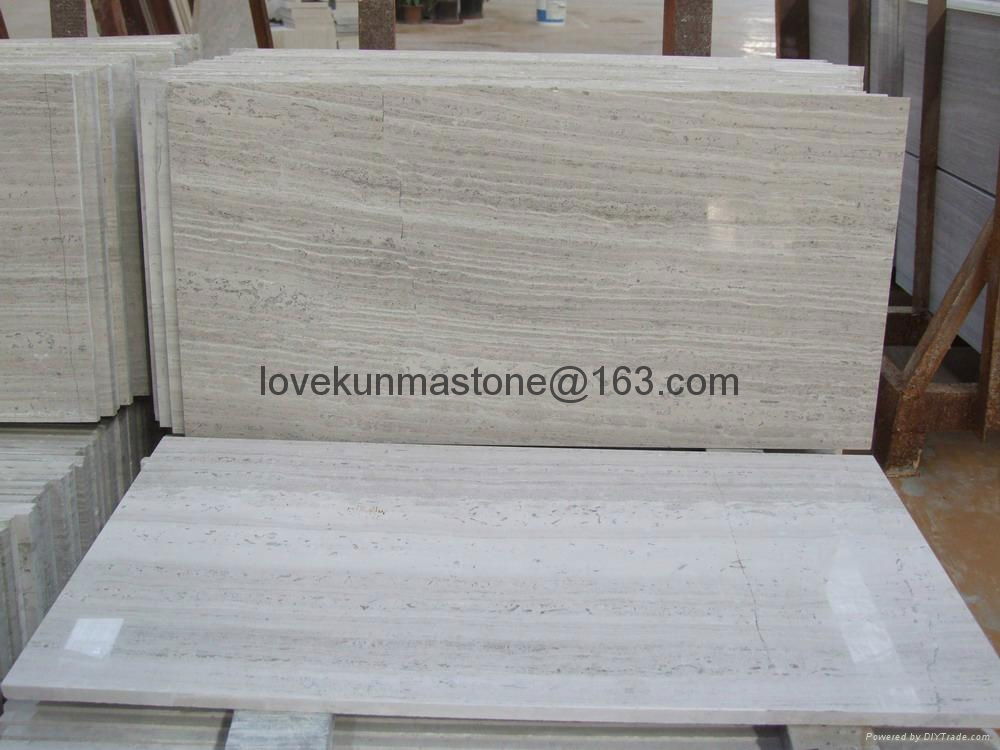 wooden white marble tiles 4