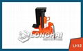 Hydraulic toe jack structure is compact and simple 1