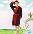 kids coral fleece sleepwear 1