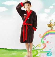 kids coral fleece sleepwear