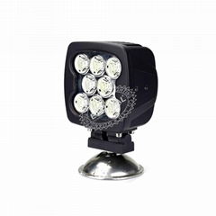 80W CREE LED work light for industry heavy duty vehicles