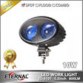 5.5in 10W super spot blue red forklift safety light industrial heavy duty emerge 1