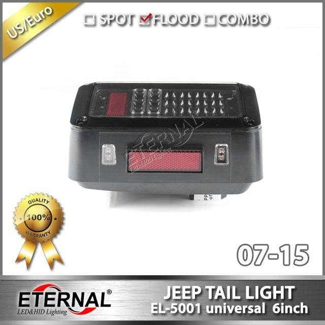 Jeep JK 07-16 led tail light reverse day time running brake turn signal light  3