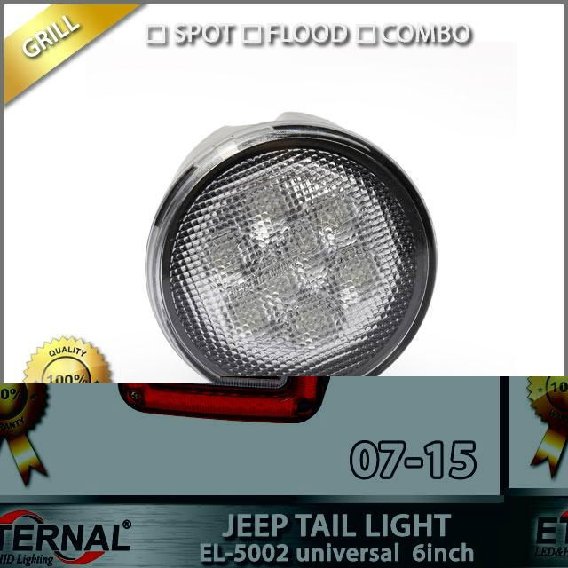 Offroad Jeep Wrangler Rubicon LED tail light run turn reverse brake light JK 07- 3