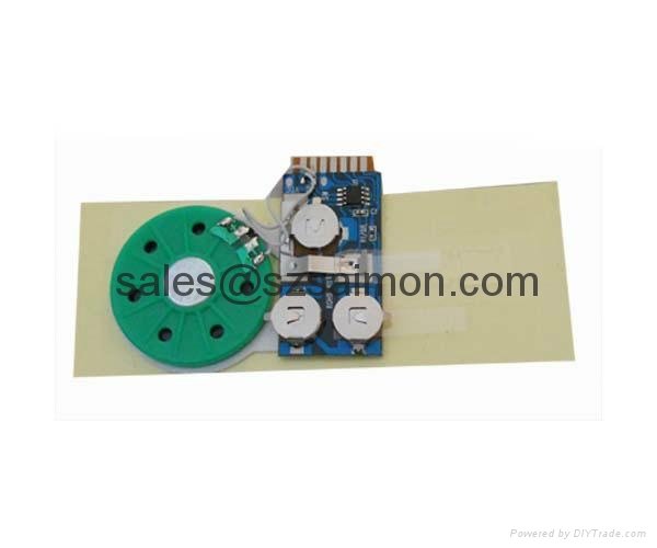 Programmable Sound Modules for Greeting Cards, Use with OTP IC Writer