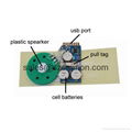 Programmable Sound Modules for Greeting Cards, Use with OTP IC Writer 3