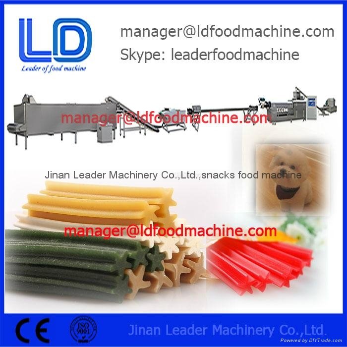 chewing animal snack food processing line