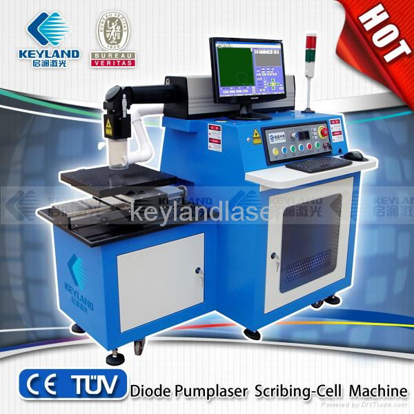 Diode pump laser scribing-cell machine 10W/50W