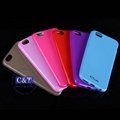 C&T 2014 new arrival black soft tpu case for apple iphone 6 5