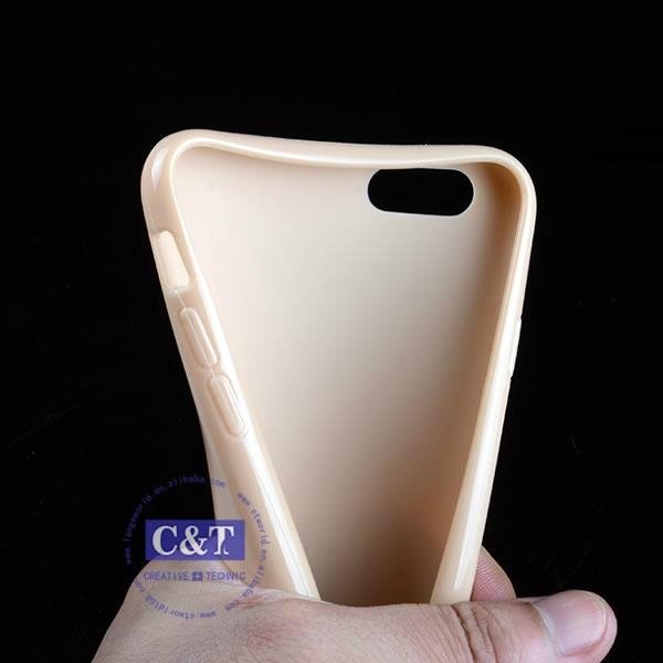 C&T Smartphone Slim Soft Gel Skin TPU Case Cover for iphone 6 plus 2