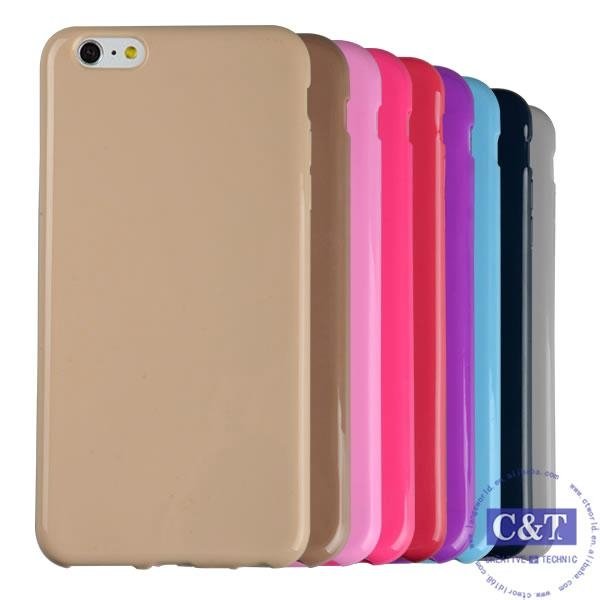 C&T Smartphone Slim Soft Gel Skin TPU Case Cover for iphone 6 plus 3