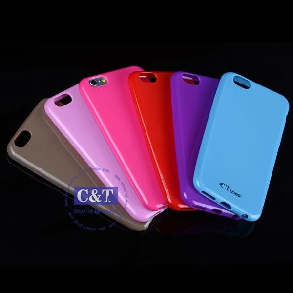 C&T Smartphone Slim Soft Gel Skin TPU Case Cover for iphone 6 plus 4