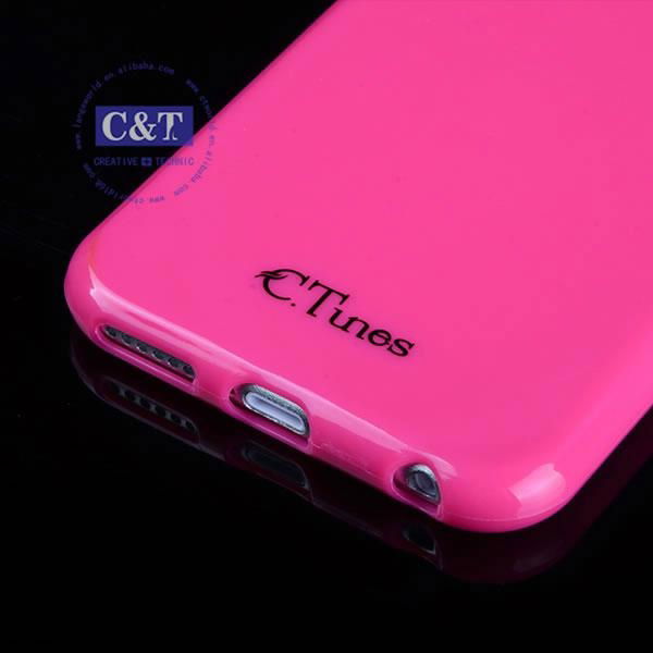 C&T Smartphone Slim Soft Gel Skin TPU Case Cover for iphone 6 plus 5