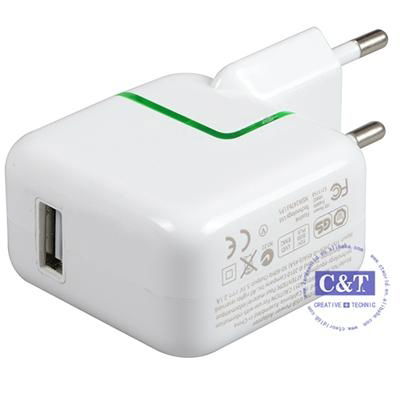 C&T High quality 4-Port Multi Travel wholesale usb wall charger for iphone  4