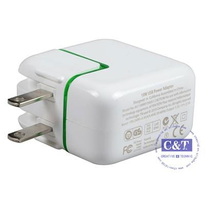 C&T High quality 4-Port Multi Travel wholesale usb wall charger for iphone  3