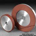 Resin diamond grinding wheel for glass grinding