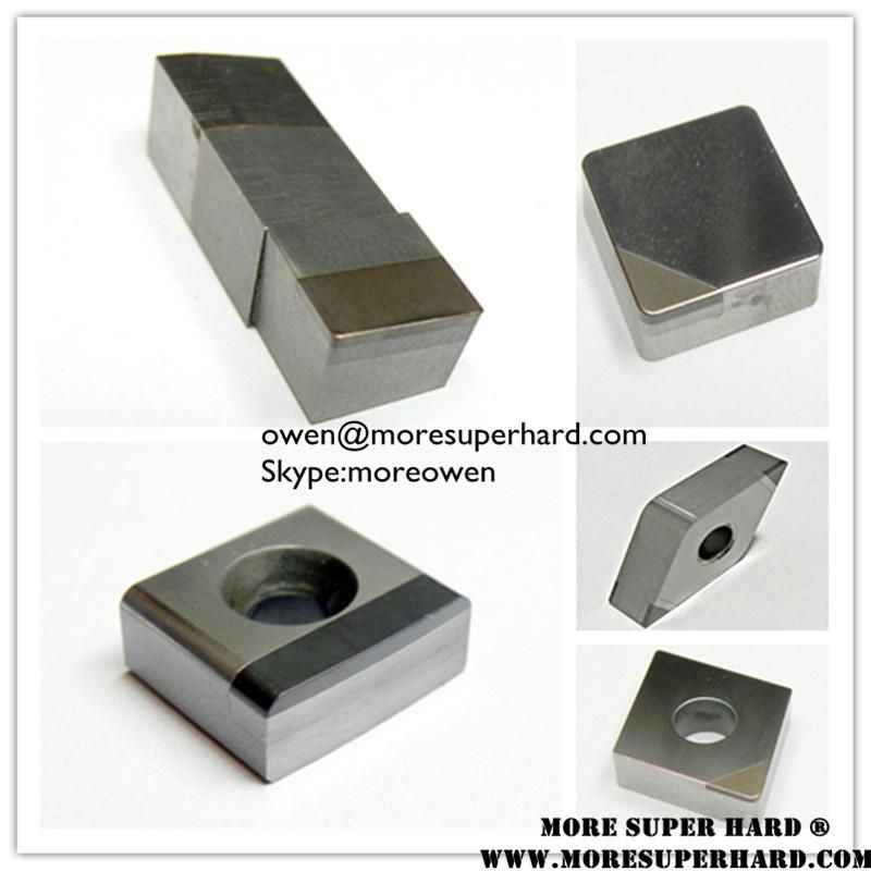 PCD inserts for milling tools 4