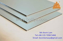 Titanium-zinc composite panel sandwich board acm