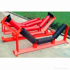 Trough carrying roller group