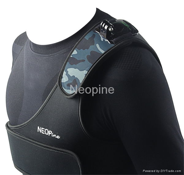 Neopine Neoprene Camouflage Chest Strap SCM-1 5