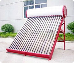 No pressure solar water heater