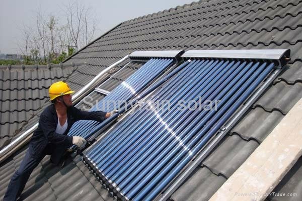 Sunnyrain Heat pipe solar collector（15tube） 5