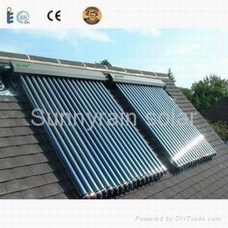 Sunnyrain Solar Keymark SRCC Heat Pipe Solar Collector