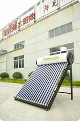 No pressure solar water heater