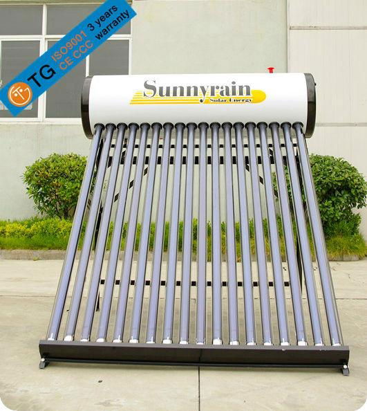 No pressure solar water heater 3