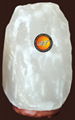 Natural Rock Salt Lamp White