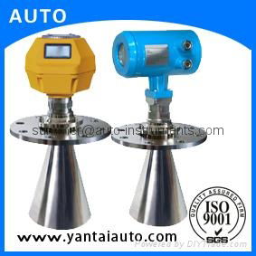 Low Price Radar Level Meter For Bulk Goods With Strong Dust Appearance