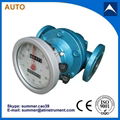  DN25 diesel fuel flow meteroval gear flow meter with high quality 