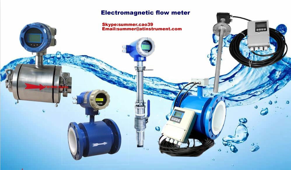 Hot Sales Electro magnetic flow meter water flow meter with low cost  5