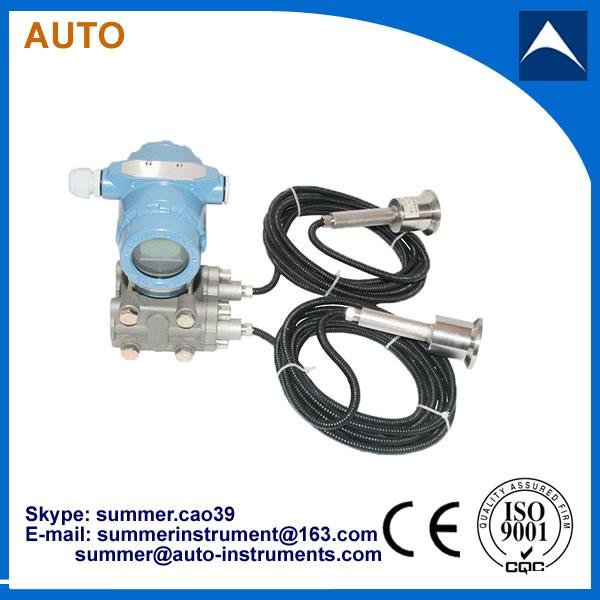 Remote flange type differential pressure transmitter used for sugar mills with o 5