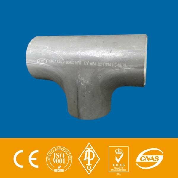 ASTM A312 TP316 ASME B16.9 Stainless Steel Reducing Tee 