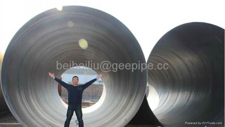 API 5L GR B A106 /A53 Spiral Carbon Steel Pipe 3