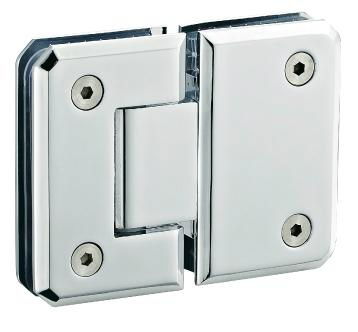90 degree double side wall to glass shower hinge 2