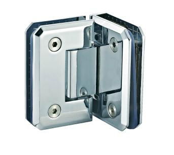 90 degree double side wall to glass shower hinge 3