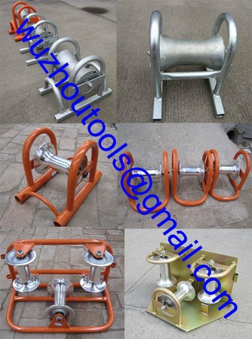 Cable laying roller Aluminum (nylon) pulley