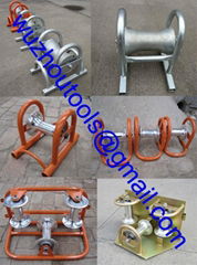 Cable laying roller Aluminum (nylon) pulley